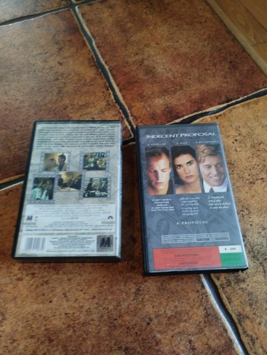 Kasety VHS i płyty dvd ,,Psy,,