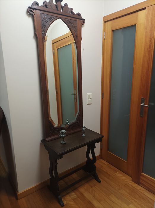 Magnífico conjunto antigo restaurado estilo arte decor