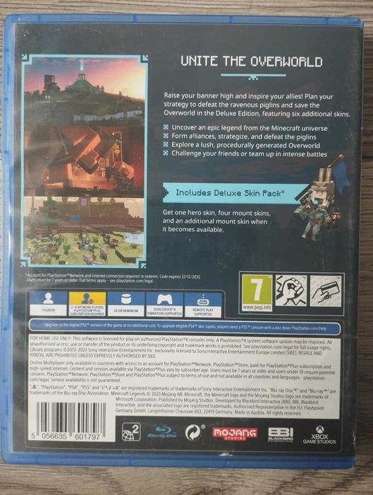 Gra Minecraft Legends Deluxe Edition PS4/PS5 Playstation