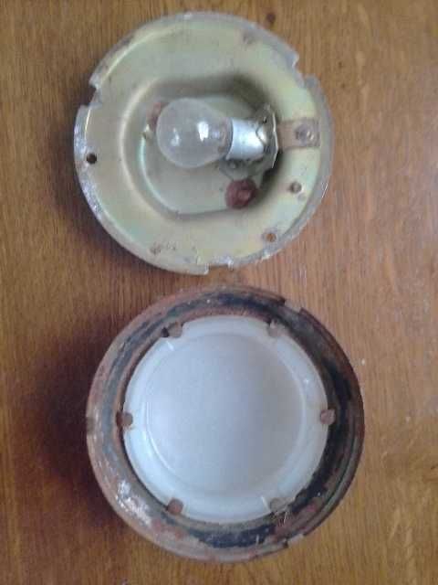 Фонарь освещения салона (плафон), СССР