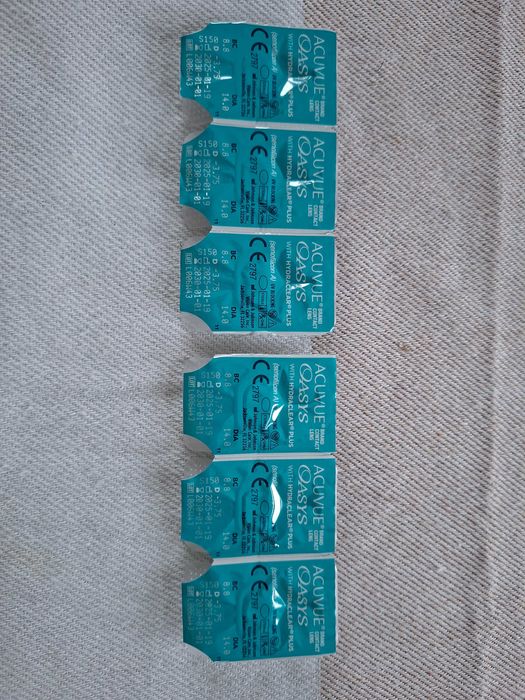 Soczewki Acuvue Oasys BC 8.8 6 szt. -3.75 D