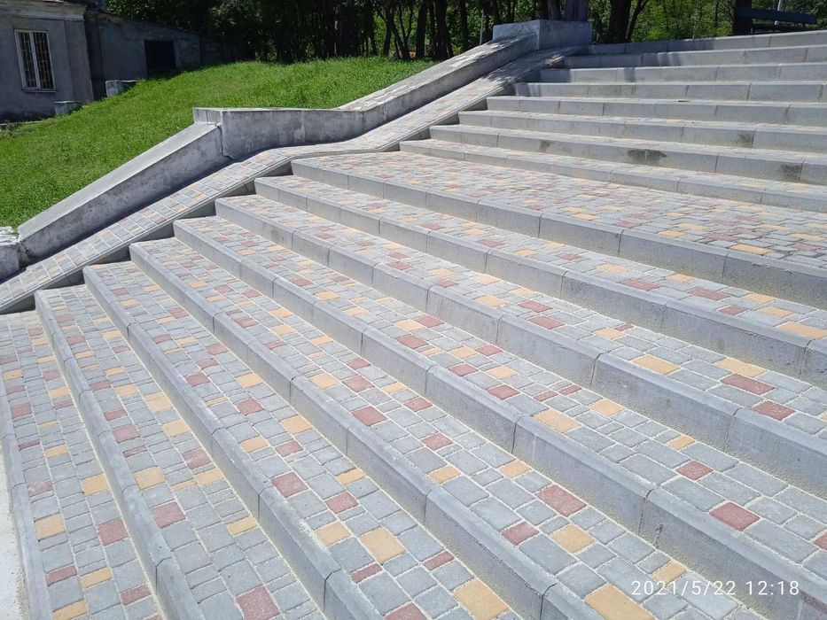 Укладка тротуарной и гранитной плитки