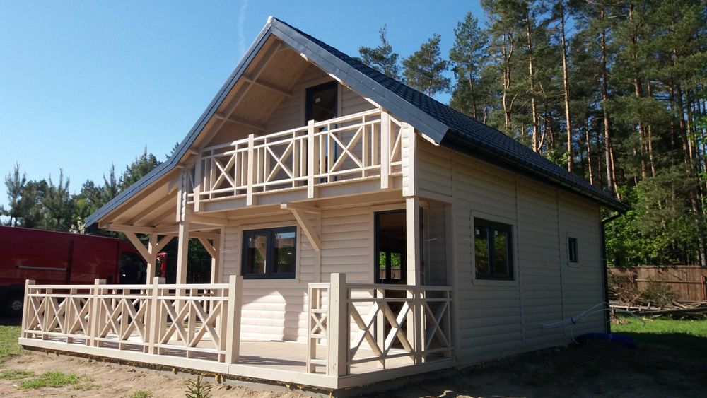 domek drewniany, domek letniskowy, ogrodowy do 35m2,dom, antresola
