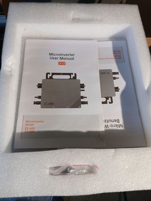 Новий микроинвертор ES-800 (800W) для солнечных панелей