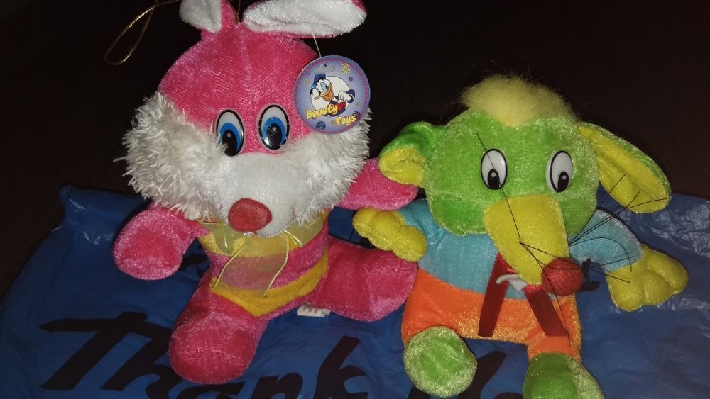 Игрушки мягкие новые