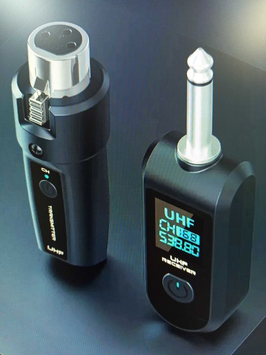 Sistema Microfone Sem Fio UHF