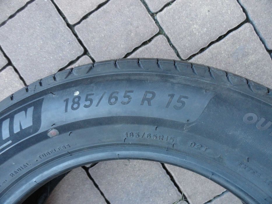 185/65R15 Michelin Komplet 4 sztuki LATO DEMO NOWE