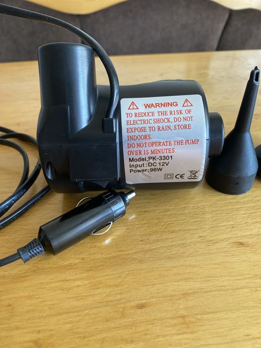 Насос для матрацу та лодки 12в