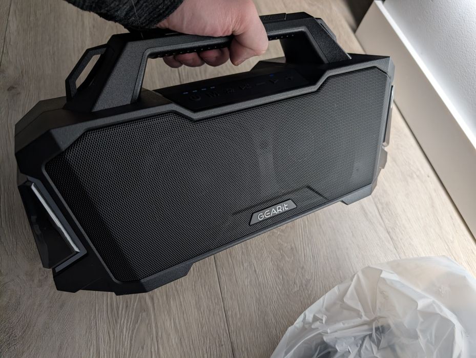 Блутуз колонка GEARit Boombox RGB 120W Power Bank JBL Sony Anker