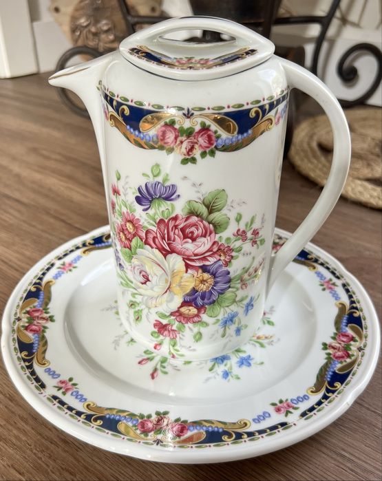 Conjunto Cafeteira Porcelana fina VIZAVI