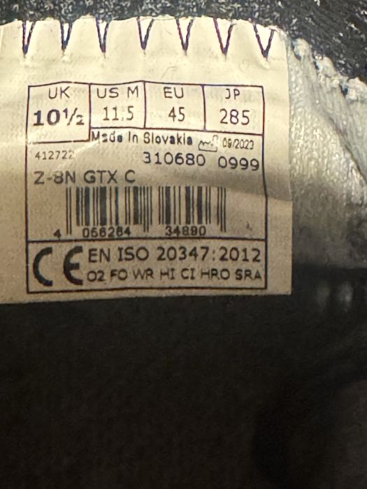 Берці  "Lowa Z-8N GTX C" BLACK