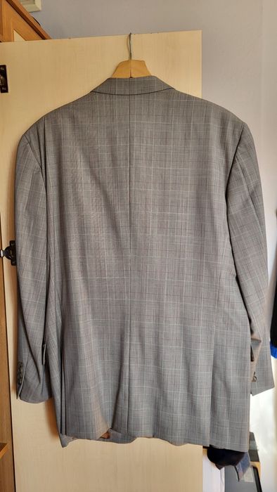 Garnitur męski kratka