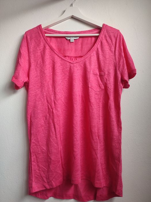 T-shirt Rosa com bolso