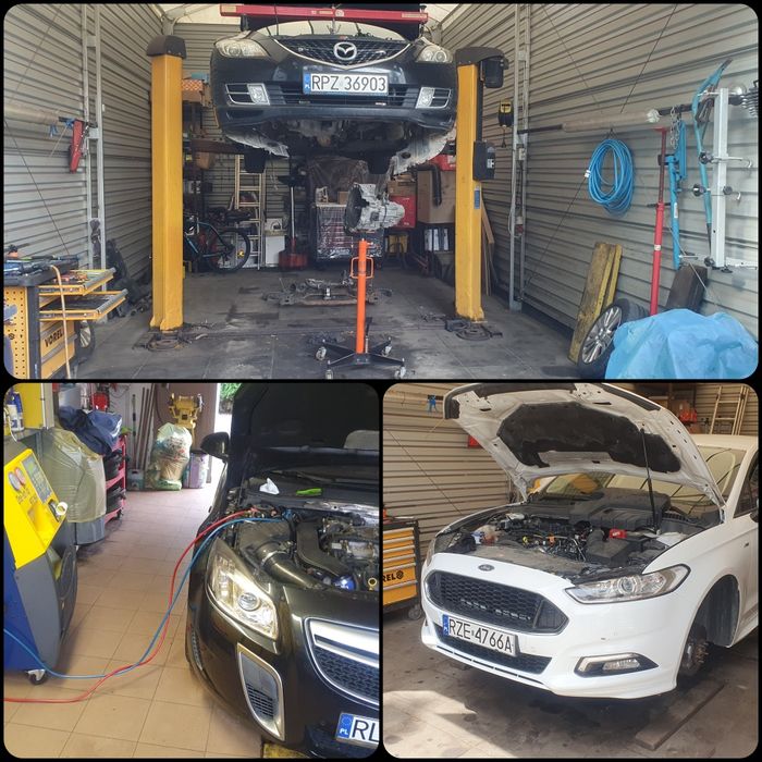 Mechanika, Dynamiczna wymiana oleju ASB, Wymiana opon, Diagnostyka