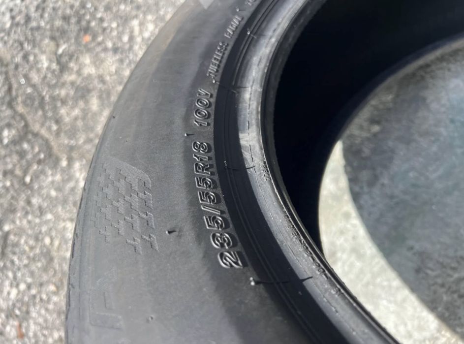 235/55/18 bridgestone 2 pneus