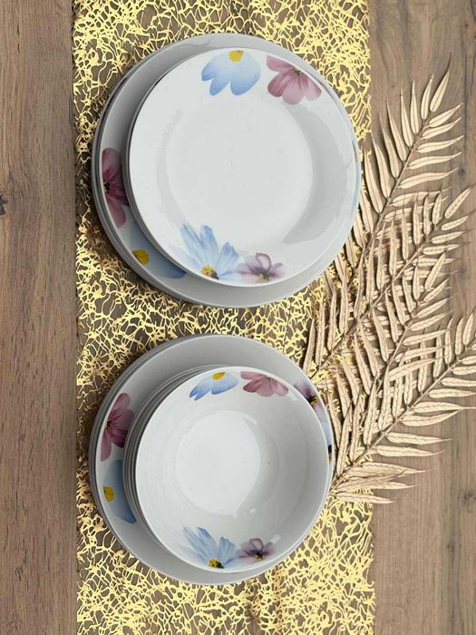 Serwis obiadowy Homelux 24 el. Stokrotki