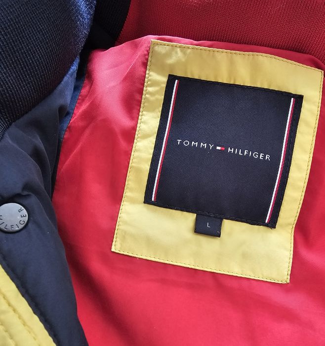 Tommy Hilfiger nowa kurtka zimowa puchowa męska r. L