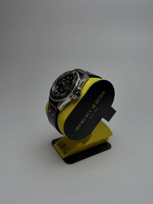 Invicta 22072, чоловічий годинник зі шкіряним ремінцем, касіо, інвікта