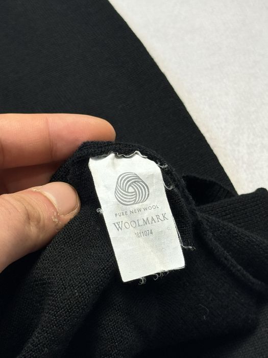 Шерстяной гольф C&A черный мужской (оригинал) водолазка