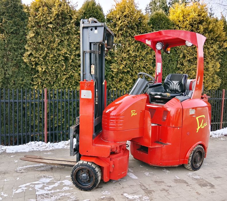 Wózek Widłowy Flexi Gas LPG Widlak Triplex Udźwig 2 t Wysokość 420 cm