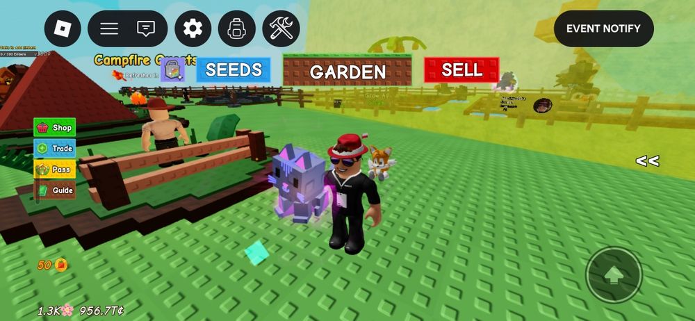 Grow a garden pets