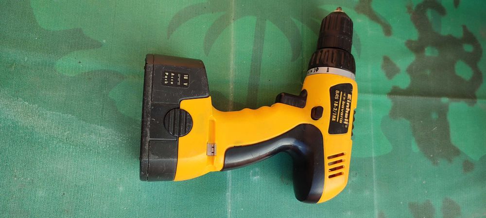 Акумуляторний шурупокрут einhell bavaria bas 18/2-1 ha
