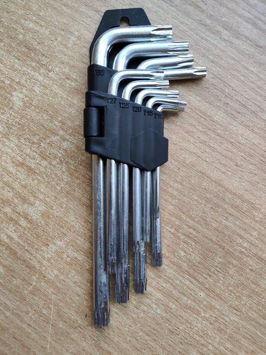 Zestaw kluczy TORX TX T10-T50 9 sztuk
