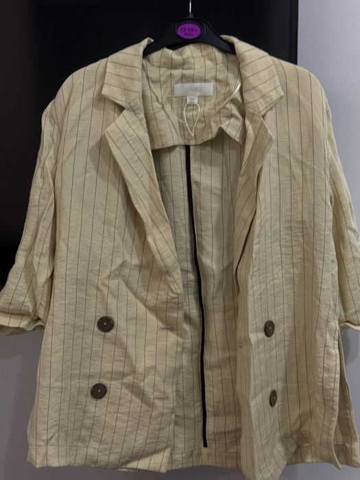 Рубашка в рубчик Zara