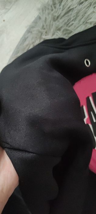 Bluza czarna bez kaptura