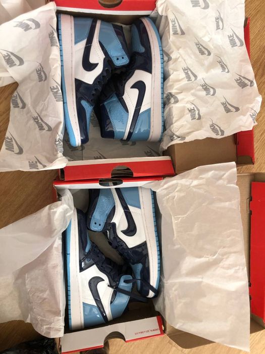 Buty Nike Air Jordan 1 Retro High UNC Patent 36-40 trampki
