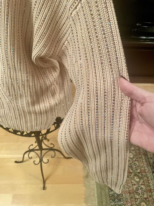 GUESS Sweater de Strass Bege