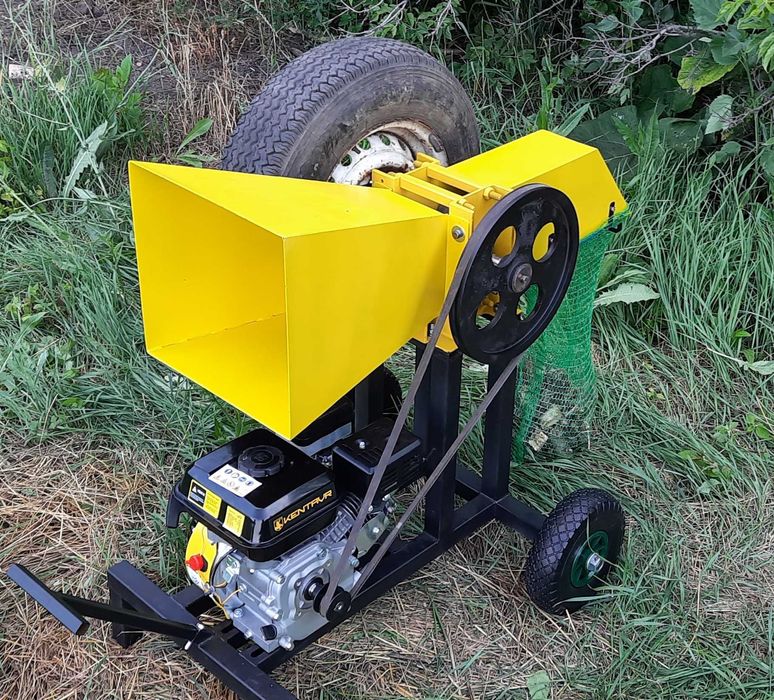 Подрібнювач гілок. Садовий подрібнювач. Гілкоруб. Веткоруб. Січкарня.