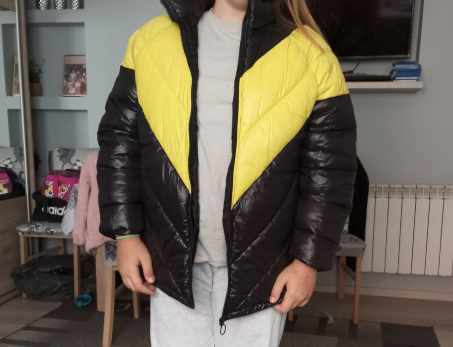 Kurtka zimowa lakierowana