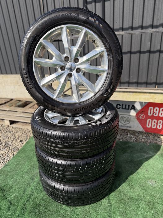 диски з шинами Jeep Cherokee KL 2014-2026 5x110 R18  225/55R18
