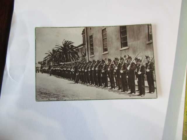 muito antigo postal Colégio Militar 1932 com selo