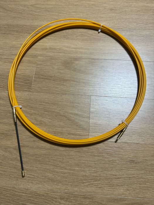 Протяжка для кабеля мини УЗК, стеклопруток,стекловолокно 3мм.5м.