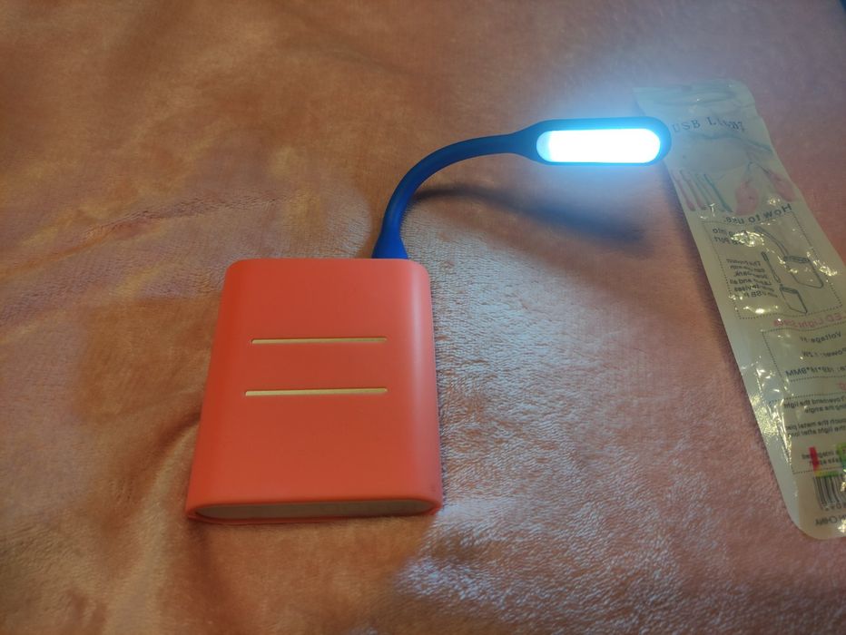 Светодиодная USB лампа 3шт., светильник для ноутбука, повер банка.