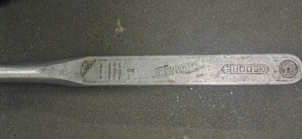 Klucz dynamometryczny gedore 760nm 3/4 cala