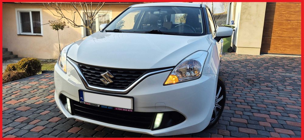 Suzuki Baleno 2017 • 1.2B • 90 KM • KRAJOWY • KLIMA • LED • NOWE OPONY