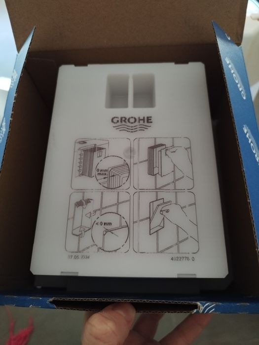 Adaptador para placa de acionamento sanita  Grohe