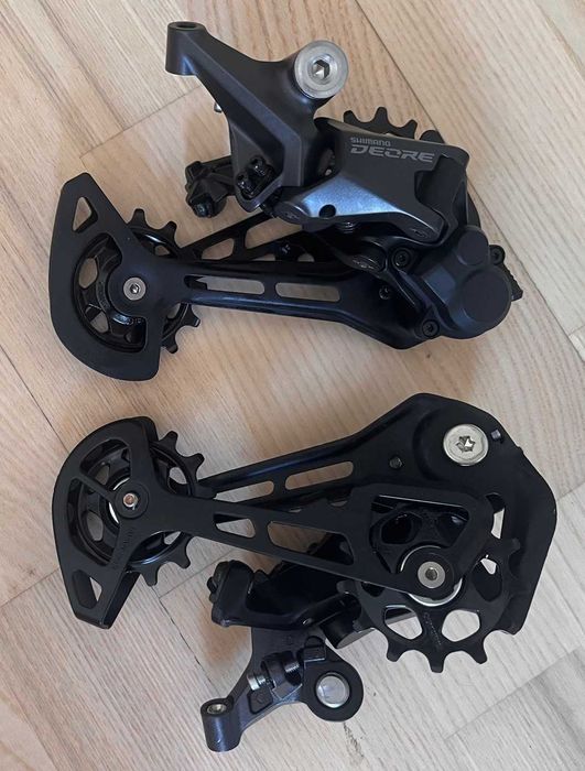 Shimano Deore RD-M 5100 Przerzutka black tylna SHADOW RD+ 1 x 11 s 11-51 rdm sgs długa