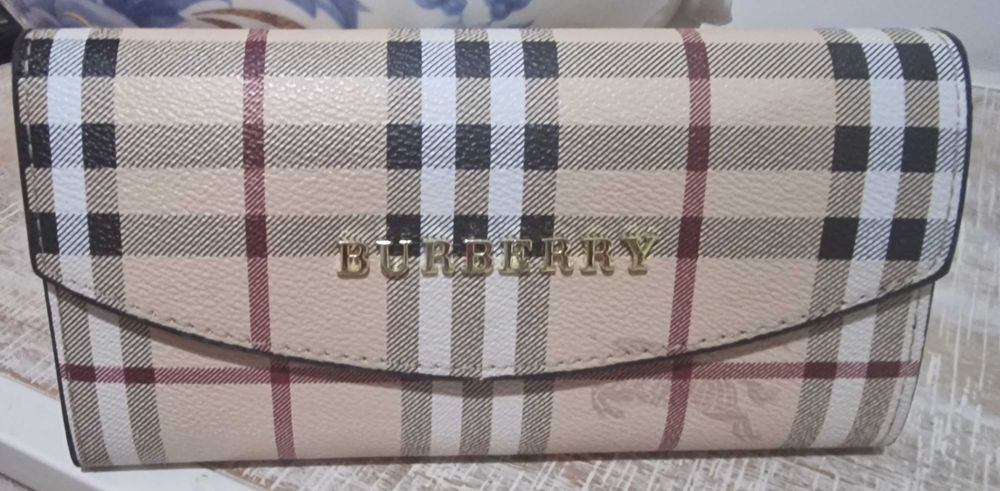 Porta-moedas Burberry