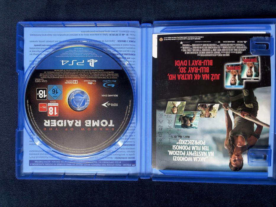 Shadow of the Tomb Raider Gra PS4