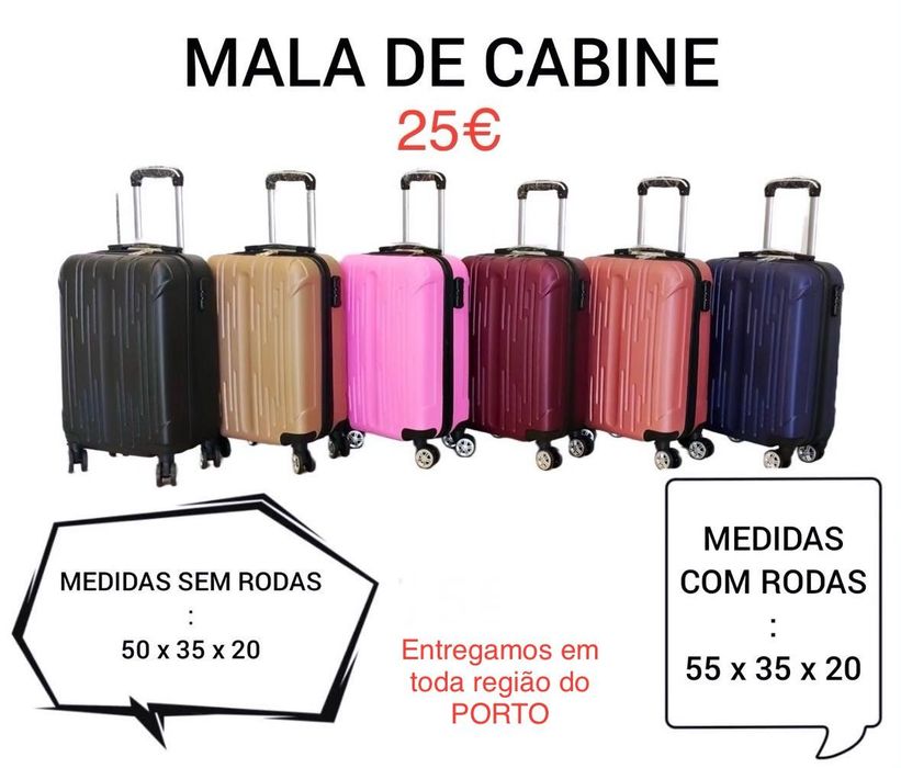 Mala de Viagem NOVA 10, 23 e 28kg