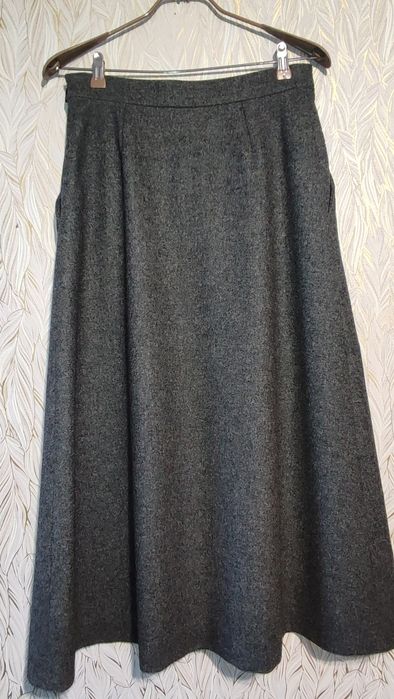 SAINT LAURENT Paris спідниця максі. Вовна, шовк.