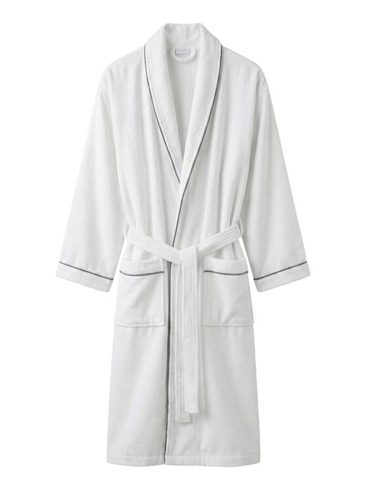 Szlafrok hotelowy biały L-XL bawełniany Poleasingowy