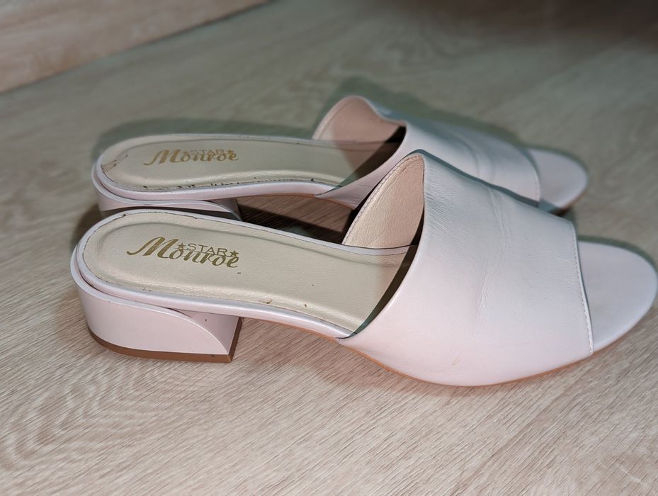 Сабо  женские. Натуральная кожа.  Размер 37.