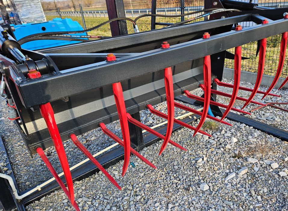 KROKODYL ŁYŻKO-KROKODYL widły do obornika od 105cm do 220cm PRODUCENT