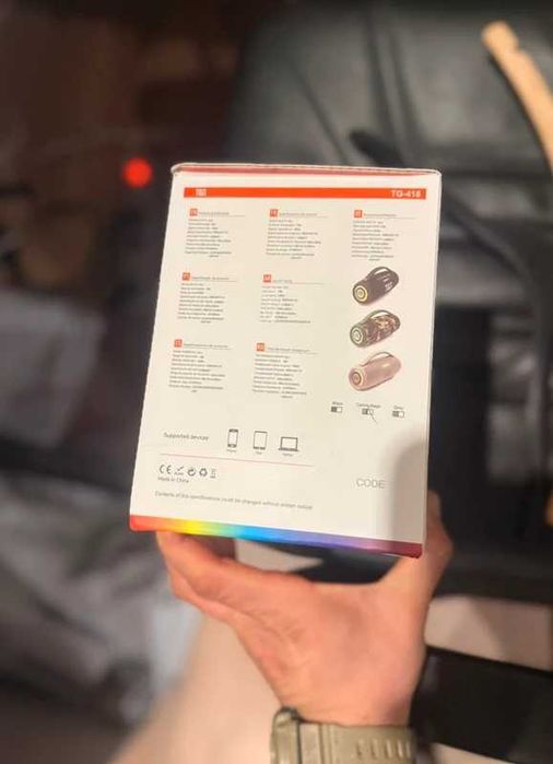 Bezprzewodowy Głośnik T&G TG418