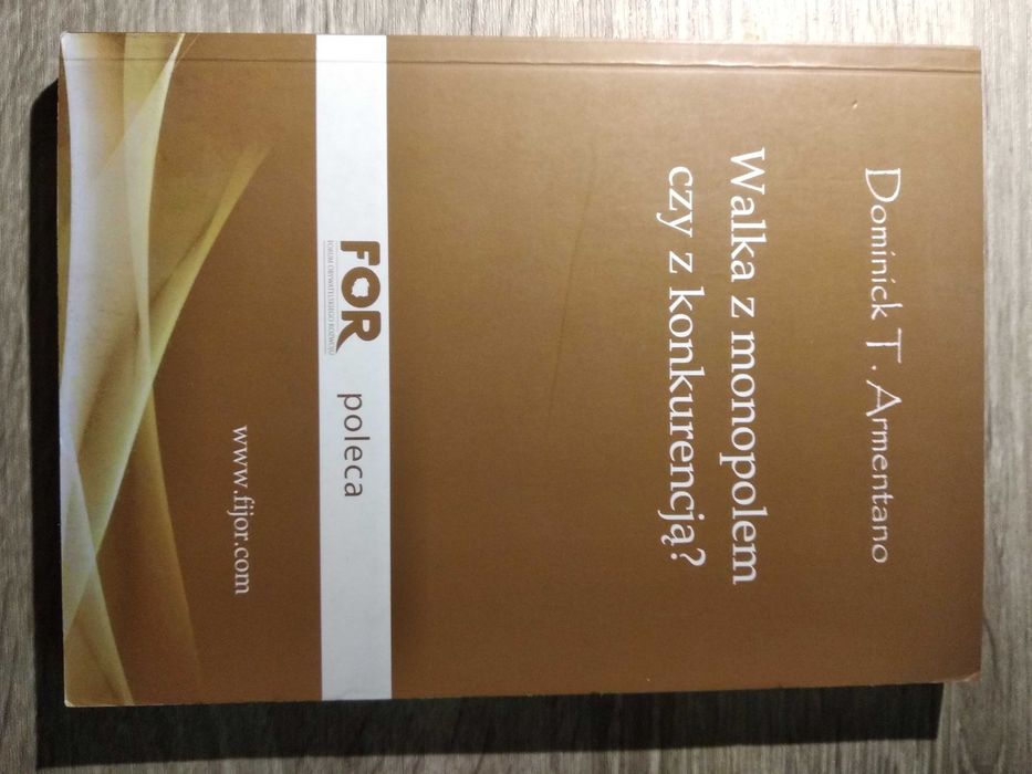 Walka z monopolem czy z konkurencją